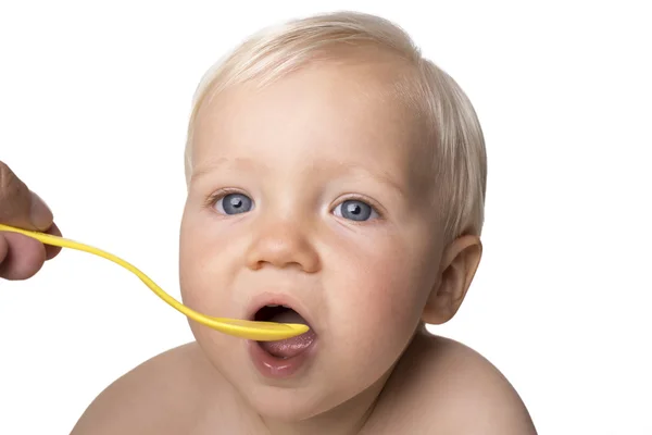 Child eating Stock Picture