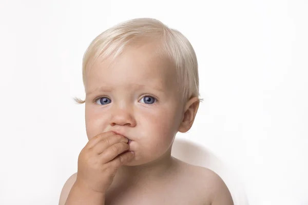 子供を食べる — ストック写真