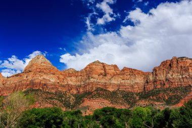 Utah, ABD 'deki Zion Ulusal Parkı.