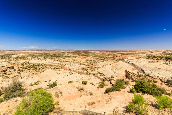 El camino de un millón de dólares desde Boulder a Escalante, EE.UU. . — Foto de Stock