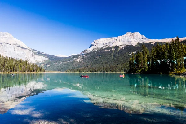 Emerald Lake, Yoho Ulusal Parkı, British Columbia, Kanada