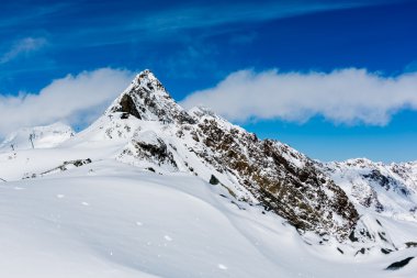 Skiing Stubai Glacier, Tirol, Innsbruck Land, Austria 