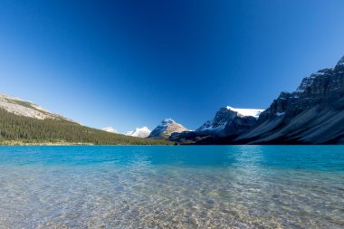 Bow Lake, Banff National Park, Alberta, Canada clipart