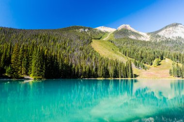 Emerald Lake, Yoho Ulusal Parkı, British Columbia, Kanada