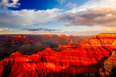 Mather noktası, View Point, Grand Kanyon Milli Parkı, Arizona, ABD