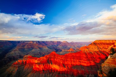 Mather noktası, View Point, Grand Kanyon Milli Parkı, Arizona, ABD