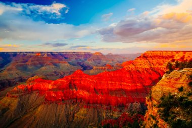 Mather noktası, View Point, Grand Kanyon Milli Parkı, Arizona, ABD