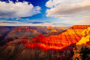 Mather noktası, View Point, Grand Kanyon Milli Parkı, Arizona, U