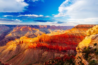 Mather noktası, View Point, Grand Kanyon Milli Parkı, Arizona, U