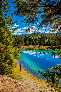 Üçüncü Gölü, 5 göller, Jasper National Park, Alberta Vadisi