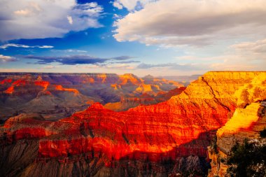 Mather noktası, View Point, Grand Kanyon Milli Parkı, Arizona, U
