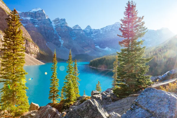Buzultaş Gölü, Lake Louise, Banff National Park, Alberta, Kanada