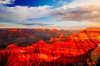 Mather noktası, View Point, Grand Kanyon Milli Parkı, Arizona, ABD