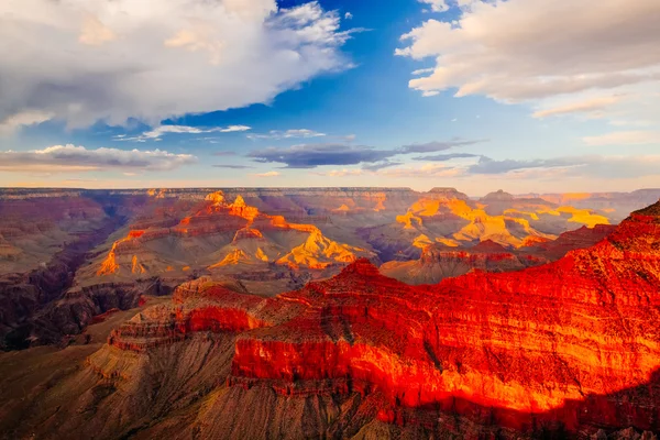 Mather point, aussichtspunkt, grand canyon nationalpark, arizona, usa — Stockfoto