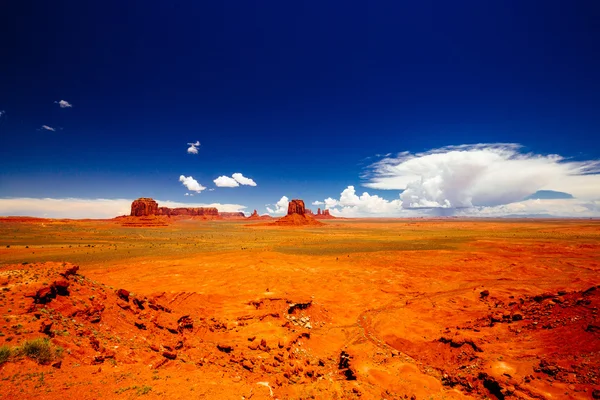 纪念碑谷，纳瓦霍部落公园，亚利桑那州，美国 — 图库照片