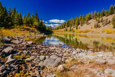 Üçüncü Gölü, 5 göller, Jasper National Park, Alberta Vadisi