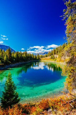 Üçüncü Gölü, 5 göller, Jasper National Park, Alberta Vadisi