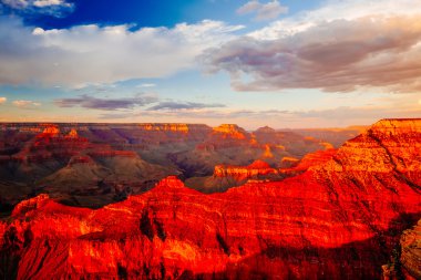 Mather noktası, View Point, Grand Kanyon Milli Parkı, Arizona, ABD