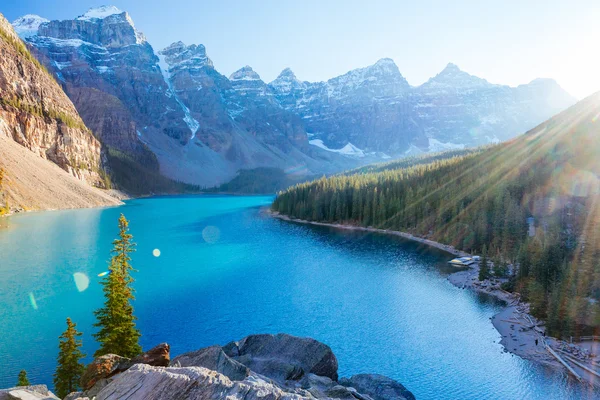 Buzultaş Gölü, Lake Louise, Banff National Park, Alberta, Kanada