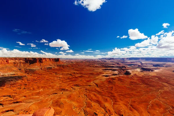 Green River przeoczyć, Canyonlands, Park Narodowy, Utah, Stany Zjednoczone Ameryki — Zdjęcie stockowe