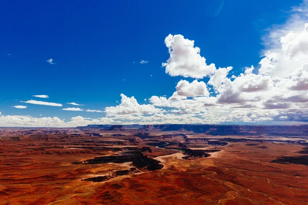 Green River přehlédnout, Canyonlands, národní Park, Utah, Usa — Stock fotografie