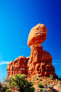 dengeli kaya, arches national park, utah, ABD