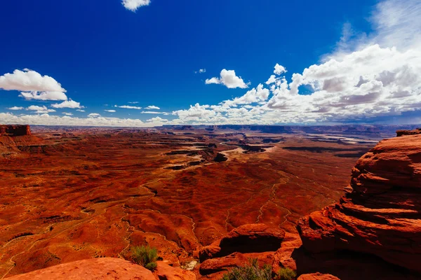 Green River přehlédnout, Canyonlands, národní Park, Utah, Usa — Stock fotografie