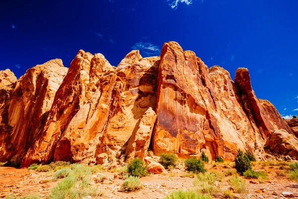 Grand Wash trail, Capital Reef National Park, Utah, EE.UU. — Foto de Stock