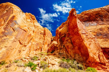 Grand yıkama iz, sermaye resif Milli Parkı, Utah, Amerika