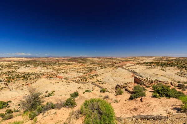 El camino de un millón de dólares desde Boulder a Escalante, EE.UU. . — Foto de Stock