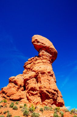 dengeli kaya, arches national park, utah, ABD