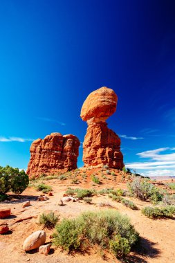 dengeli kaya, arches national park, utah, ABD