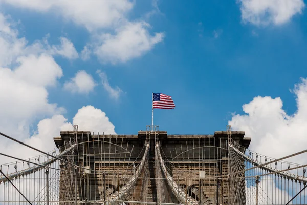 Brooklyn Bridge, New York, USA — Stock Photo, Image