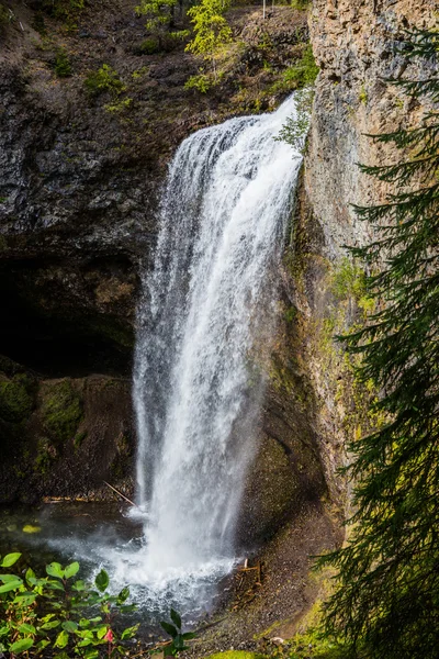 Moul Falls, Wells Gray Provinicial Park, Bc, Kanada — Zdjęcie stockowe