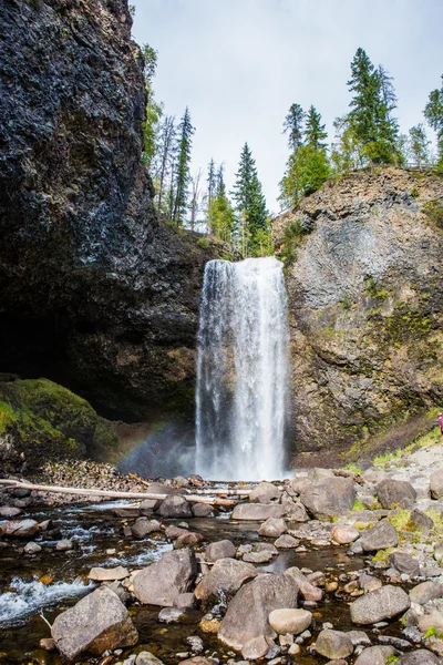 Moul Falls, Πηγάδια γκρι Provinicial πάρκο, Bc, Καναδάς — Φωτογραφία Αρχείου