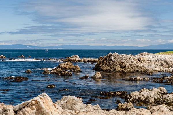 Between Bird Rock and Point Joe at 17 Mile Drive — Stock Photo, Image