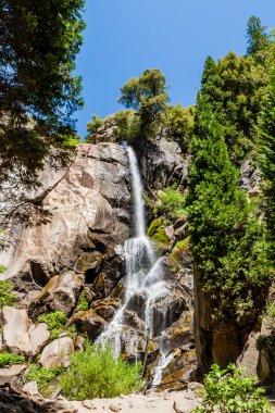 Boz Falls, Sequoia Ulusal Ormanı, Kaliforniya, ABD