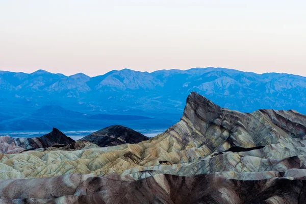 Lever du soleil à Zabriskie Point, Death Valley National Park, États-Unis — Photo