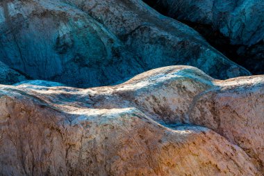 Zabriskie noktası, ölüm Vadisi Milli Parkı, ABD güneş doğarken