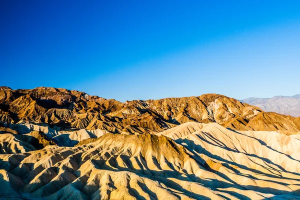 Východ slunce na Zabriskie Point, Death Valley National Park, Usa — Stock fotografie