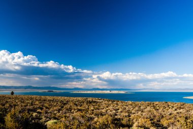 Mono Gölü manzara, California, ABD.