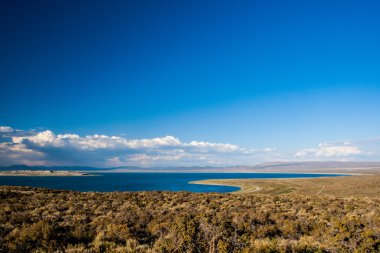 Mono Gölü manzara, California, ABD.