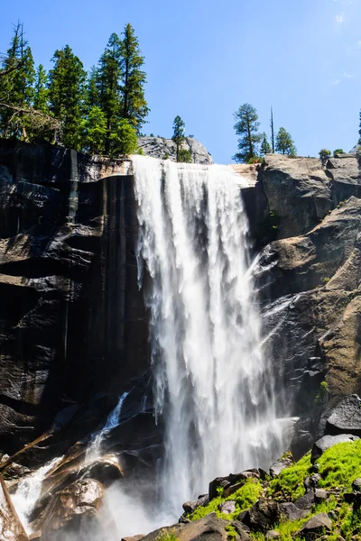 Tavaszi Falls, Yosemite Nemzeti Park, Kalifornia, Usa — Stock Fotó