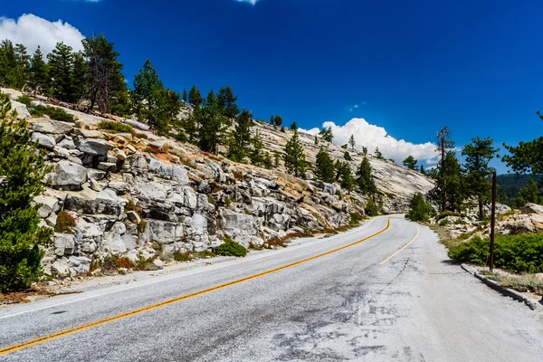 Tioga Pass, Yosemite National Park, Sierra Nevada, USA — Stock Photo, Image