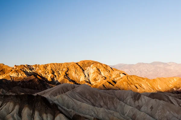 Lever du soleil à Zabriskie Point, Death Valley National Park, États-Unis — Photo