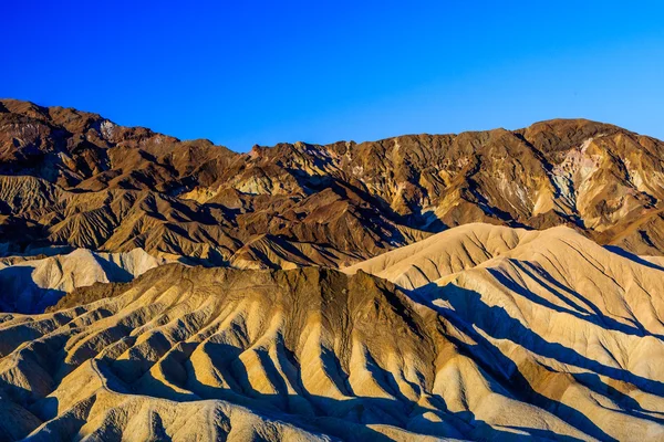Amanecer en Zabriskie Point, Parque Nacional Death Valley, EE.UU. — Foto de Stock