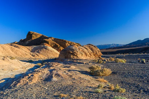 Východ slunce na Zabriskie Point, Death Valley National Park, Usa — Stock fotografie