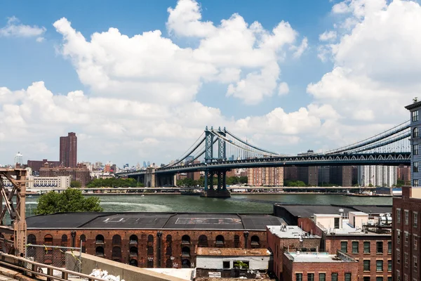 Manhattan Bridge, New York, USA — Stock Photo, Image