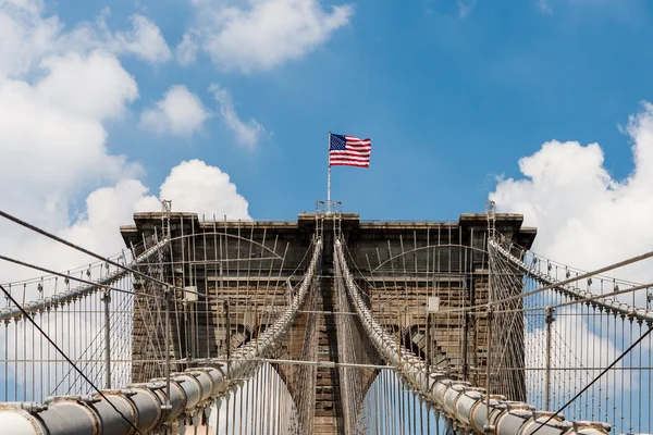 Brooklyn Bridge, New York, USA — Stock Photo, Image