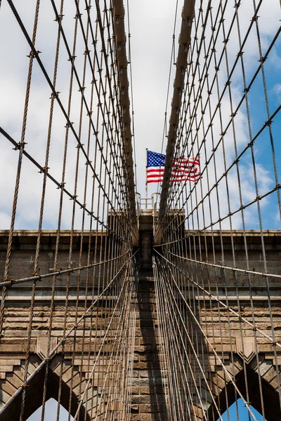 Brooklyn Bridge, New York, USA — Stock Photo, Image